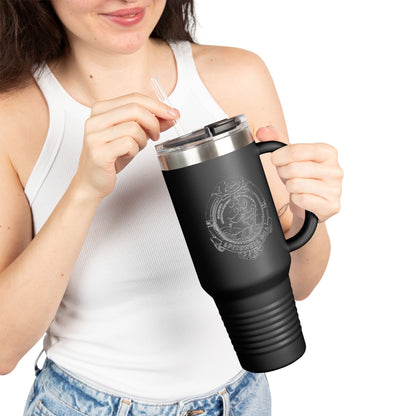 Insulated Travel Tumbler, 40oz - Speedwell Cup St. Christopher, Perfect for Outdoor Adventures, Personalized Gift, Eco-Friendly