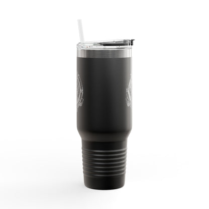 Insulated Travel Tumbler, 40oz - Speedwell Cup St. Christopher, Perfect for Outdoor Adventures, Personalized Gift, Eco-Friendly
