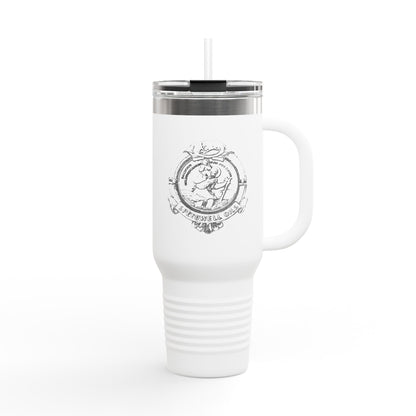 Insulated Travel Tumbler, 40oz - Speedwell Cup St. Christopher, Perfect for Outdoor Adventures, Personalized Gift, Eco-Friendly