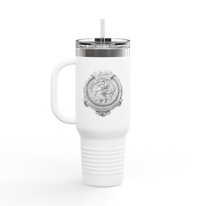 Insulated Travel Tumbler, 40oz - Speedwell Cup St. Christopher, Perfect for Outdoor Adventures, Personalized Gift, Eco-Friendly