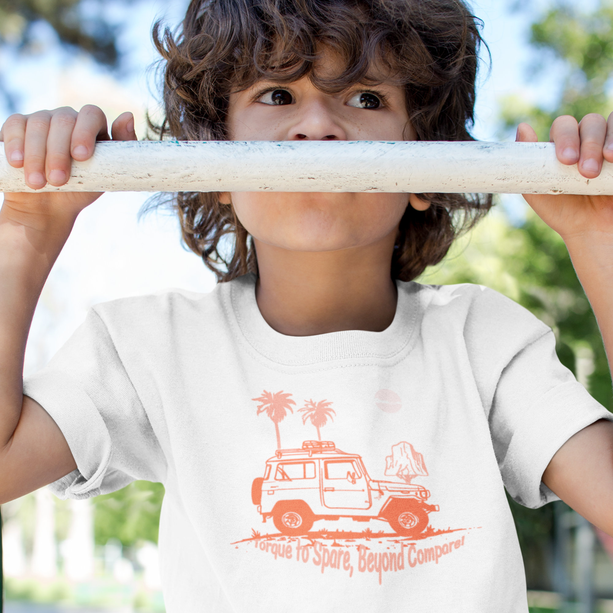 Toyota FJ40 T-Shirt Orange